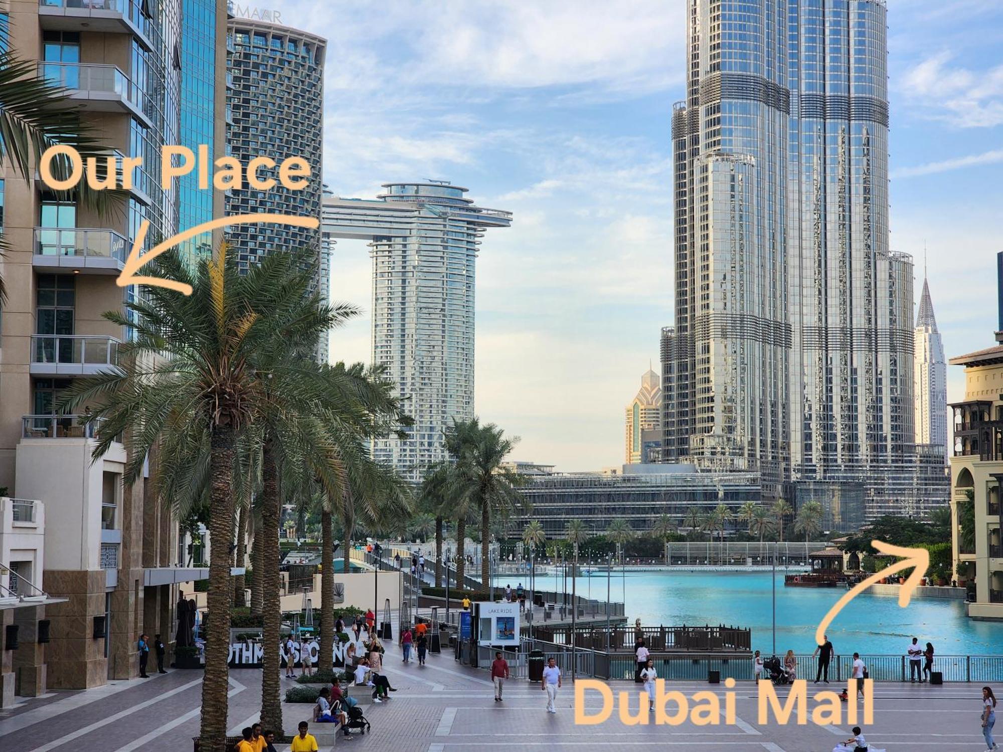 شقة Downtown Oasis, Burj Khalifa Views, Luxury Amenities دبي المظهر الخارجي الصورة